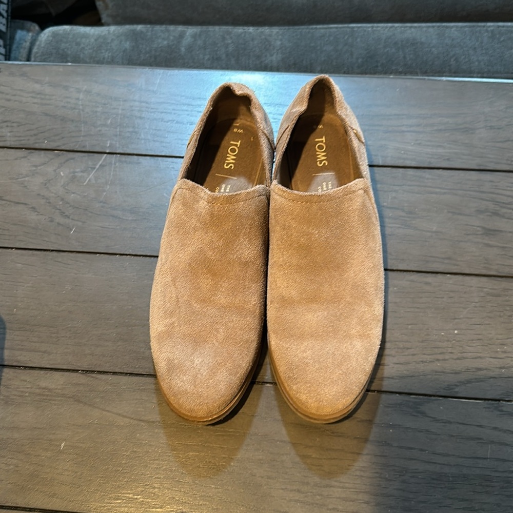 Toms Suede Ankle Booties